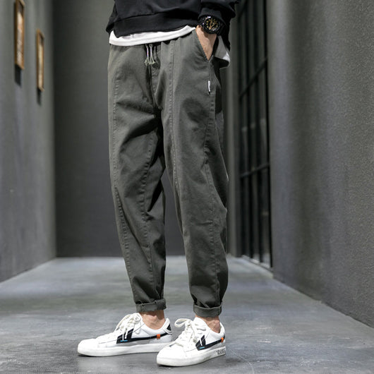 Pantalones Casuales Holgados de Corte Recto para Hombre - Image 10