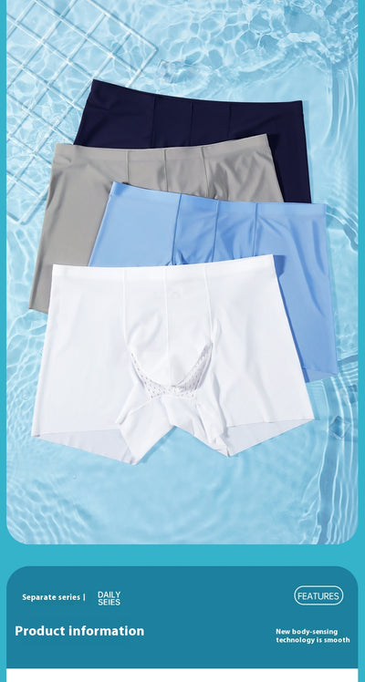 Bóxers Deportivos con Malla Separadora Ice Silk Secado Rápido - Image 24