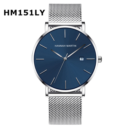Reloj para Mujer con Movimiento Japonés, Correa de Malla de Acero Inoxidable y Resistencia al Agua - Image 9
