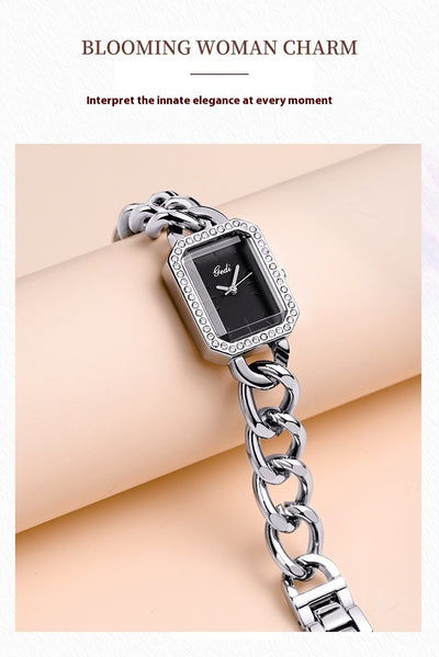 Reloj Cuadrado Mujer Lujo Minimalista - Diseño Elegante y Sencillo - Image 15