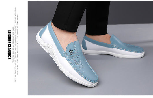 Zapatos de Cuero Casual para Hombre - Comodidad de Verano - Image 10