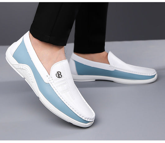 Zapatos de Cuero Casual para Hombre - Comodidad de Verano - Image 14