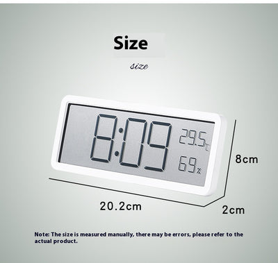 Reloj Digital Grande con Temperatura y Humedad - Image 34
