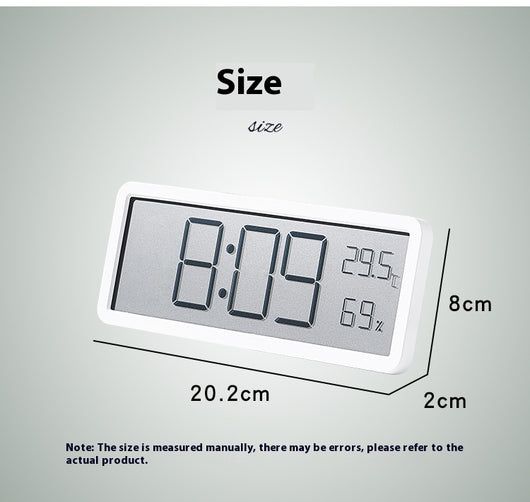 Reloj Digital Grande con Temperatura y Humedad - Image 34