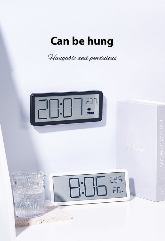 Reloj Digital Grande con Temperatura y Humedad - Image 36