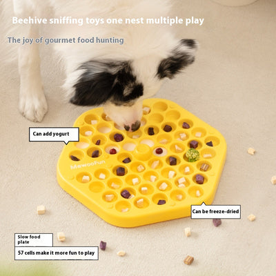 Comedero Interactivo Lento para Perros con Almacenamiento y Juguetes de Entrenamiento - Image 11