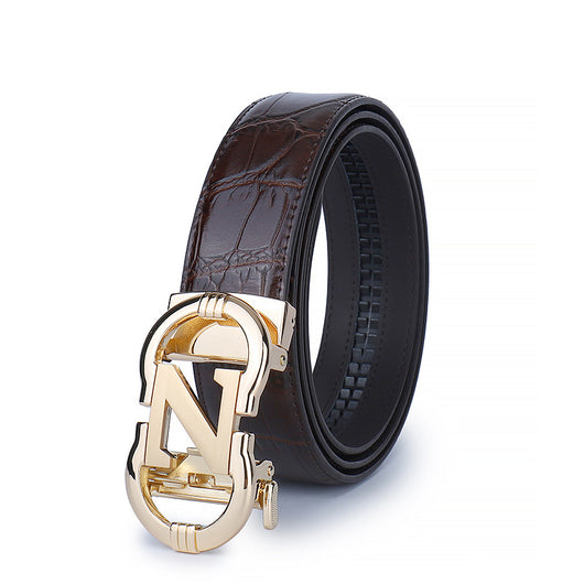 Cinturón de Cuero para Hombre Elegante y Versátil - Image 9