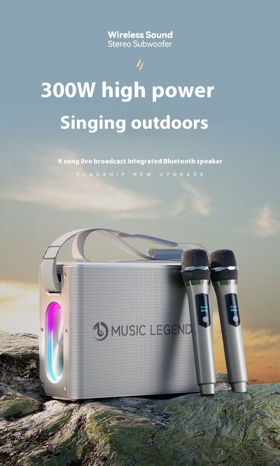 Sistema de Karaoke Bluetooth Portátil con Micrófono y Tarjeta de Sonido - Image 19