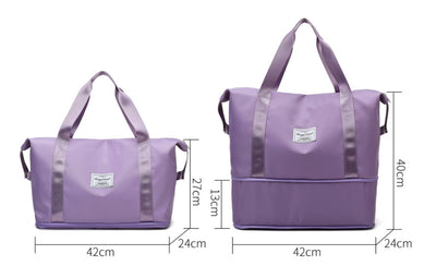 Bolsa de Viaje Portátil para Mujer - Ideal para Viajes Cortos y Gimnasio - Image 8