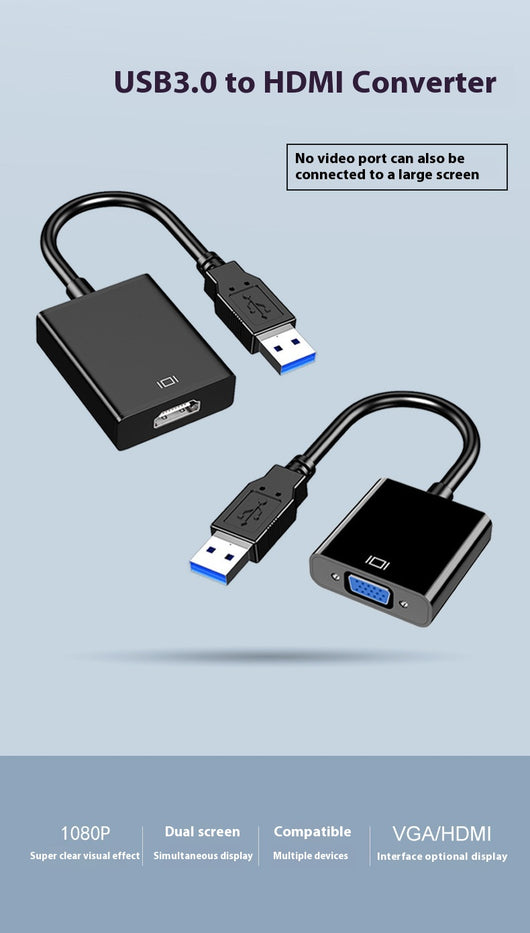 Adaptador USB a HDMI de Alta Definición en Aluminio - Image 26
