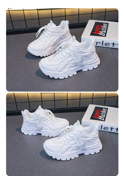 Zapatillas Deportivas Blancas Transpirables para Niños y Niñas - Image 10