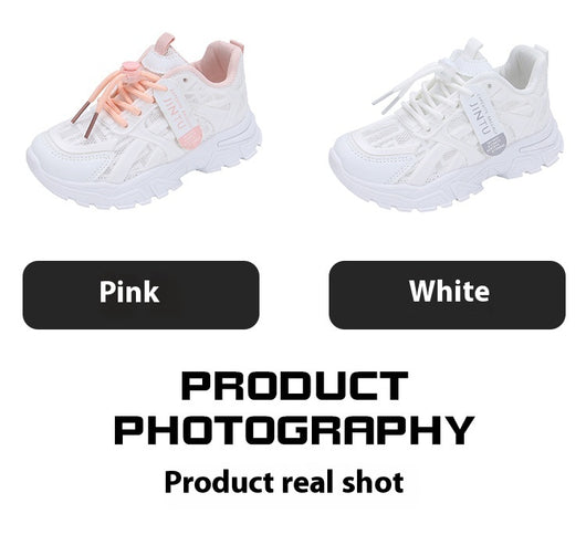 Zapatillas Deportivas Blancas Transpirables para Niños y Niñas - Image 11