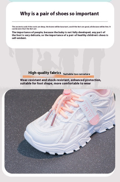 Zapatillas Deportivas Blancas Transpirables para Niños y Niñas - Image 13