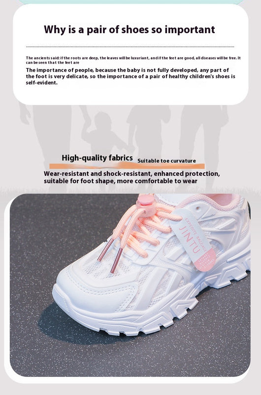 Zapatillas Deportivas Blancas Transpirables para Niños y Niñas - Image 13