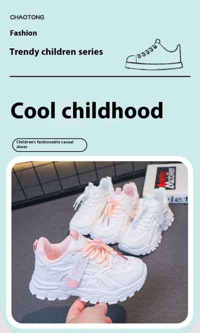 Zapatillas Deportivas Blancas Transpirables para Niños y Niñas - Image 25