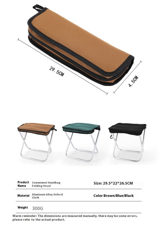 Taburete Plegable Ultraligero de Aluminio para Camping y Pesca - Image 19
