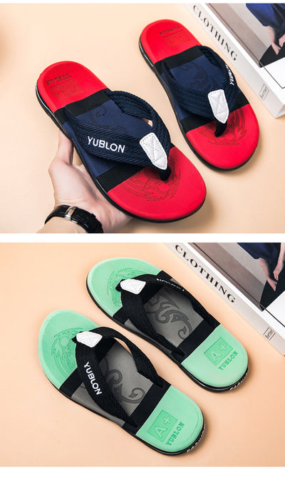 Chanclas de Playa para Hombre con Suela Antideslizante y Desodorante - Image 10