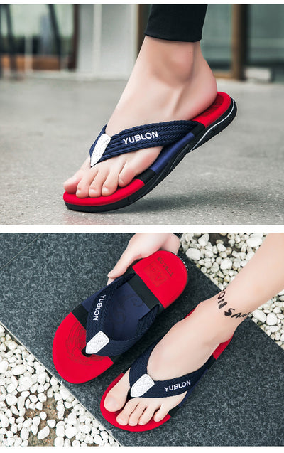 Chanclas de Playa para Hombre con Suela Antideslizante y Desodorante - Image 14
