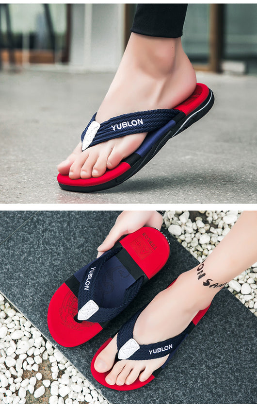 Chanclas de Playa para Hombre con Suela Antideslizante y Desodorante - Image 14