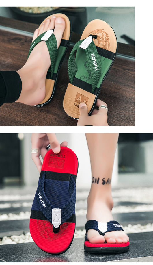 Chanclas de Playa para Hombre con Suela Antideslizante y Desodorante - Image 15
