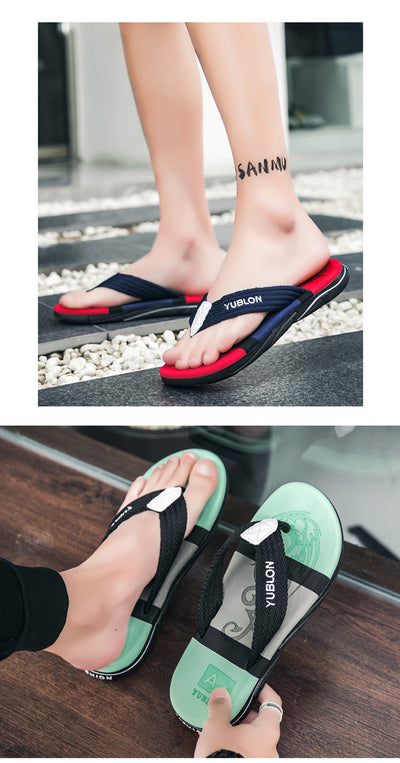 Chanclas de Playa para Hombre con Suela Antideslizante y Desodorante - Image 16