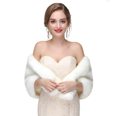 Estola de Piel Cálida para Novia - Colección Invierno Lujo - Image 14