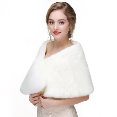 Estola de Piel Cálida para Novia - Colección Invierno Lujo - Image 21