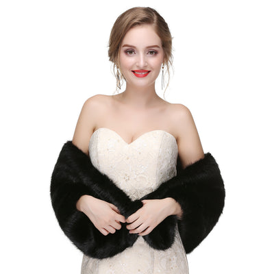 Estola de Piel Cálida para Novia - Colección Invierno Lujo - Image 30