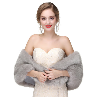 Estola de Piel Cálida para Novia - Colección Invierno Lujo - Image 31