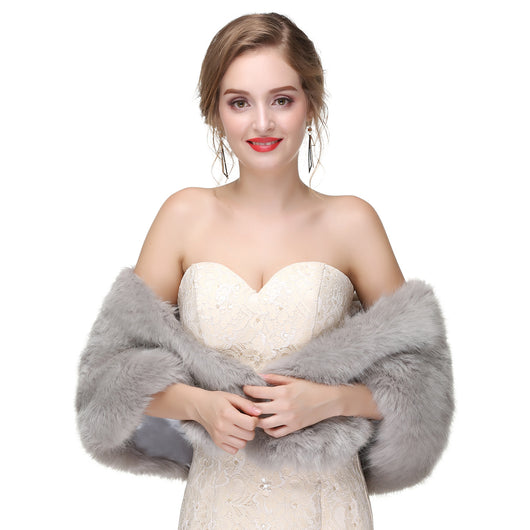 Estola de Piel Cálida para Novia - Colección Invierno Lujo - Image 31