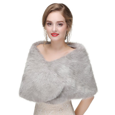 Estola de Piel Cálida para Novia - Colección Invierno Lujo - Image 34