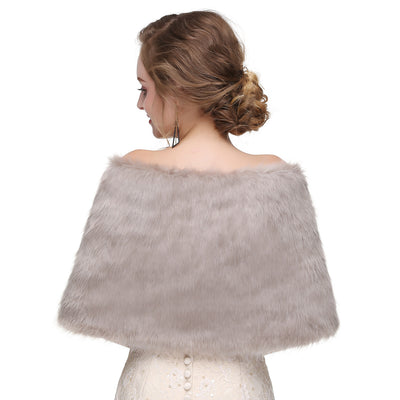 Estola de Piel Cálida para Novia - Colección Invierno Lujo - Image 37