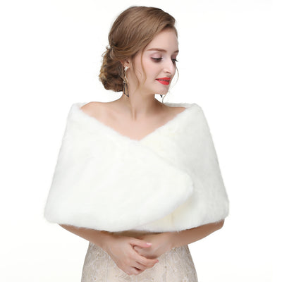 Estola de Piel Cálida para Novia - Colección Invierno Lujo - Image 40