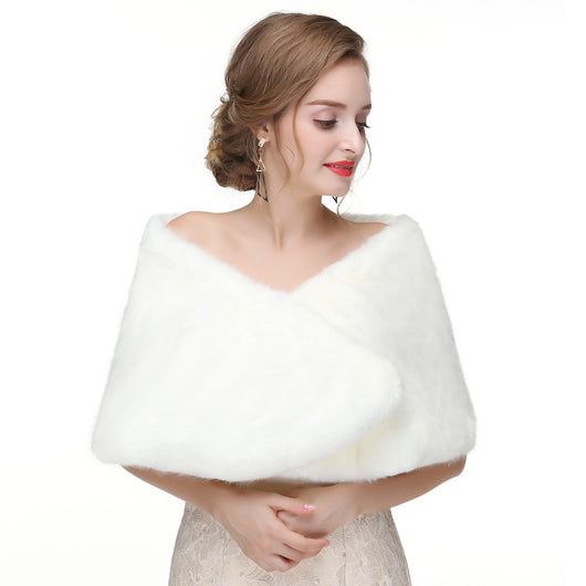 Estola de Piel Cálida para Novia - Colección Invierno Lujo - Image 40
