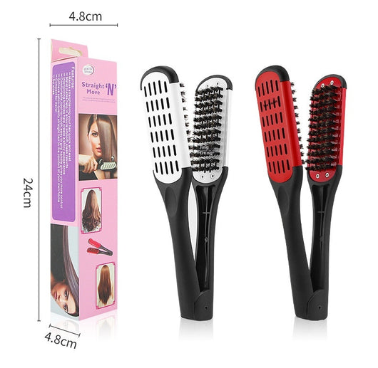 Peine Alisador en V con Pinzas - Peinado Profesional para Cabello Liso - Image 22