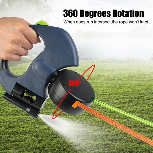 Correa Retráctil para Perros Pequeños con Luz LED y Giratorio 360° - Image 25