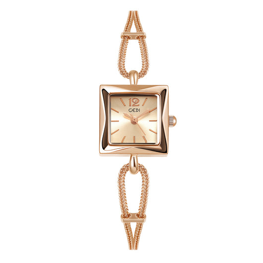 Reloj Pulsera Cuadrado Estilo Vintage en Aleación Premium - Image 36