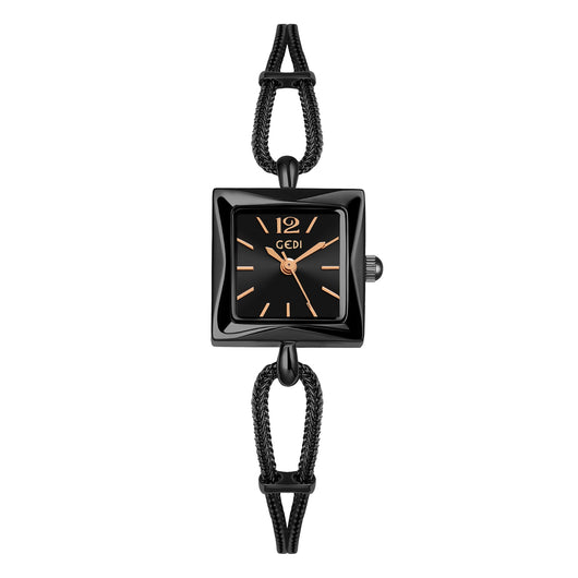 Reloj Pulsera Cuadrado Estilo Vintage en Aleación Premium - Image 39