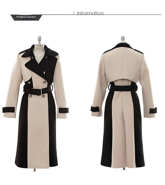 Abrigo de Lana Midi Elegante para Mujer - Image 8
