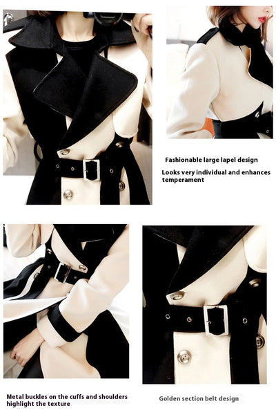 Abrigo de Lana Midi Elegante para Mujer - Image 11