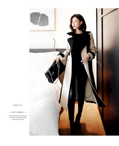 Abrigo de Lana Midi Elegante para Mujer - Image 13