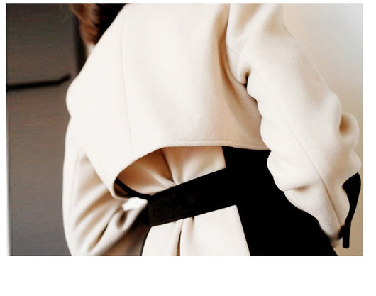 Abrigo de Lana Midi Elegante para Mujer - Image 14