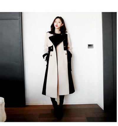 Abrigo de Lana Midi Elegante para Mujer - Image 19