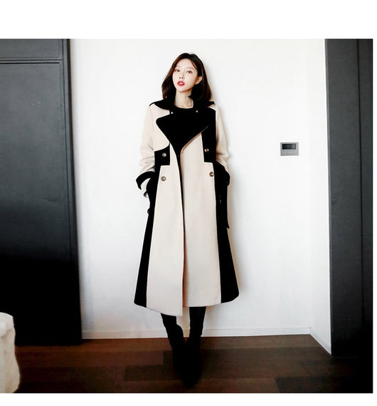 Abrigo de Lana Midi Elegante para Mujer - Image 19