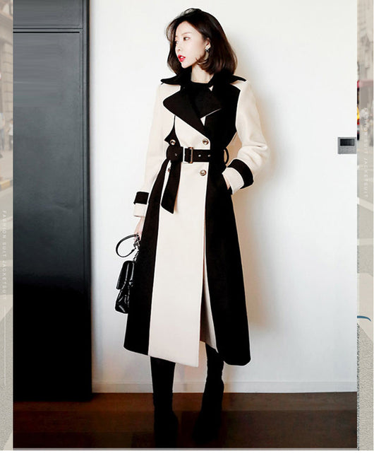 Abrigo de Lana Midi Elegante para Mujer - Image 25