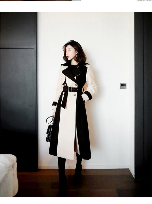 Abrigo de Lana Midi Elegante para Mujer - Image 26