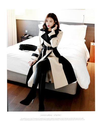 Abrigo de Lana Midi Elegante para Mujer - Image 27