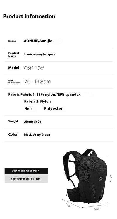 Mochila Deportiva de Gran Capacidad para Correr y Actividades al Aire Libre - Image 6