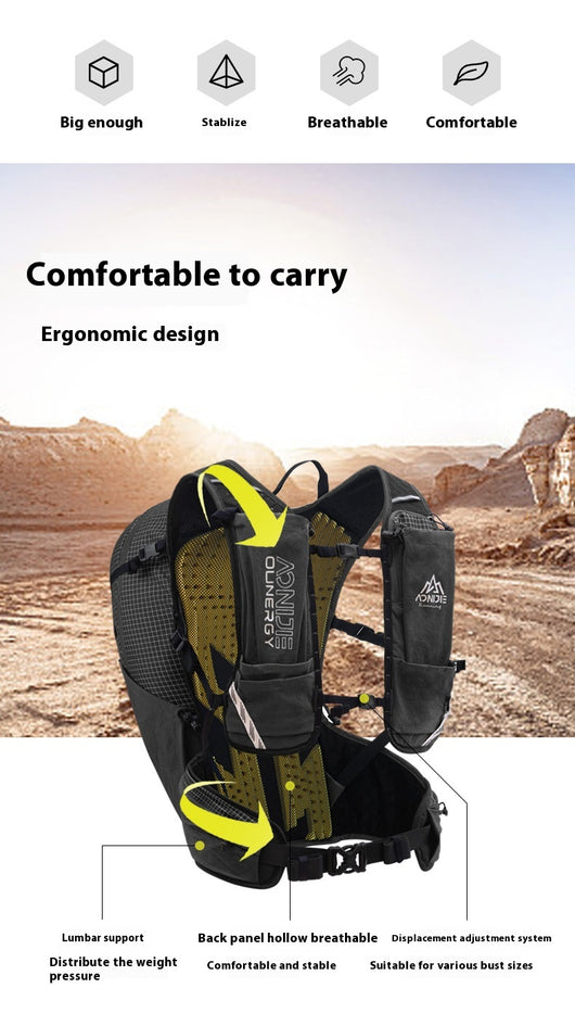 Mochila Deportiva de Gran Capacidad para Correr y Actividades al Aire Libre - Image 7