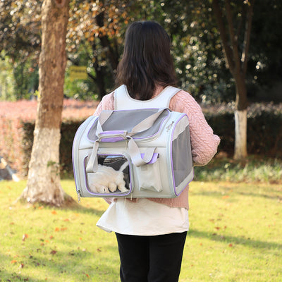 Mochila Transportadora Plegable para Mascotas - Dual Propósito - Image 22